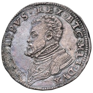 Italian Mints - MILANO Filippo II d'Asburgo (1554-1598) Mezz...