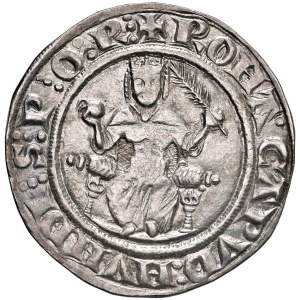 Papal coins - Roman Senate Charles I of Anjou (1263-1284) Gros...