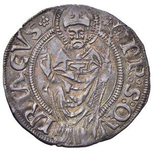 Papal coins - Anonime pontificia (15th cent.) Ancona - Grosso A...
