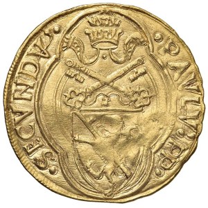 Papal coins - Paul II (1464-1471) Duchy - Munt. 5 AU (g 3,...