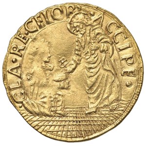 Papal coins - Paul II (1464-1471) Duchy - Munt. 5 AU (g 3,...