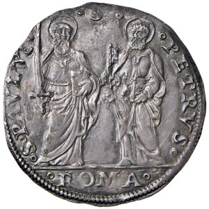 Pápežské mince - Hadrián VI (1522-1523) Július - Munt. 8 AG (g ...