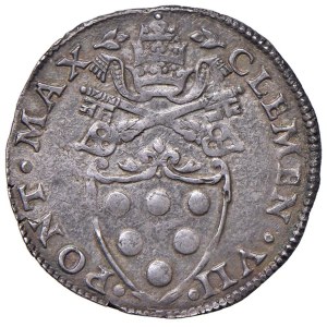Papal coins - Clemente VII (1523-1534) Giulio - Munt. 52 AG ...