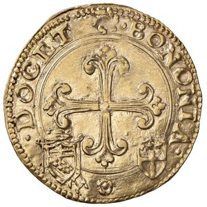 Papal coins - Clement VII (1523-1534) Bologna - Golden shield...