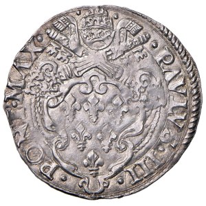 Papal coins - Paolo III (1534-1549) Macerata - Giulio - Munt...