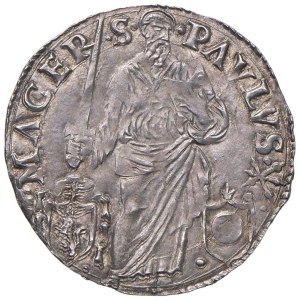 Papal coins - Paolo III (1534-1549) Macerata - Giulio - Munt...