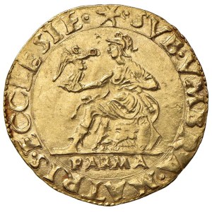 Papal coins - Paul III (1534-1549) Parma - Golden shield - Mu...