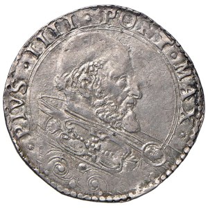 Papal coins - Pius IV (1559-1566) Bologna - White - Munt. 70...