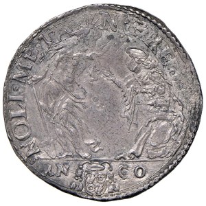 Papal coins - Gregory XIII (1572-1585) Ancona - Testone 158...