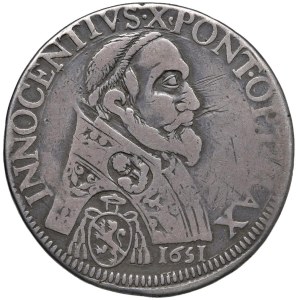 Papal coins - Innocenzo X (1644-1655) Avignone - Scudo 1651 ...
