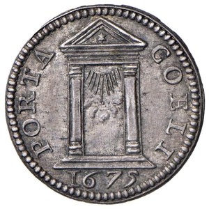 Pápežské mince - * Klement X. (1670-1676) Grosso 1675 - Munt. 3...