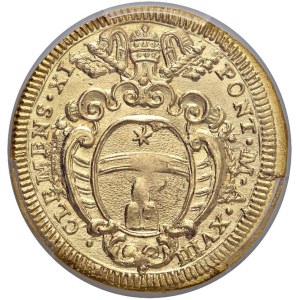 Papal coins - Clement XI (1700-1721) Scudo An. XVIII - Munt...