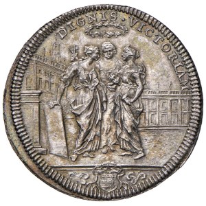 Papal coins - Clemente XI (1700-1721) Testone An. VI - Munt....