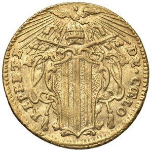 Papal coins - Benedict XIV (1740-1758) Zecchino 1744 - Munt...