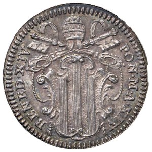 Pápežské mince - Benedikt XIV (1740-1758) Veľký An. XIV - Mun...