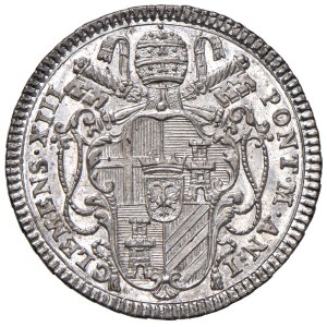 Papal coins - Clement XIII (1758-1769) Double Julius 1758 A...