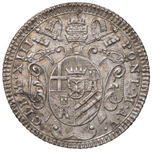 Papal coins - Clement XIII (1758-1769) Julius 1763 An. V - ...