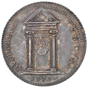 Papal coins - Pio VI (1775-1799) Giulio 1775 An. I Giubileo ...