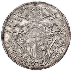 Papal coins - Pio VII (1800-1823) Bologna - Mezzo Scudo Roma...
