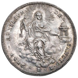 Papal coins - Pio VII (1800-1823) Bologna - Mezzo Scudo Roma...
