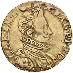 Savoy - Charles Emmanuel (1580-1630) Double 1590 T - MIR 581a ...