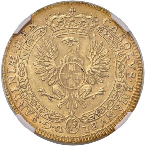 Savoy - Charles Emmanuel III (1730-1755) 4 Zecchini 1746 - Nom...