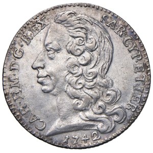 Savoy - Charles Emmanuel III (1730-1755) Lira 1742 - Nomisma 2...