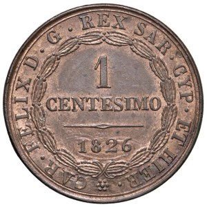 Savoy - Charles Felix (1821-1831) Cent 1826 T - Nomisma ...