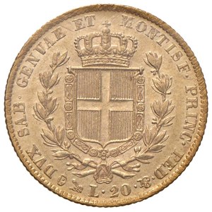 Savoy - * Charles Albert (1831-1849) 20 Lire 1841 G - Nomisma...