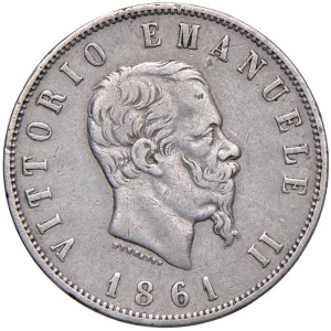 Savoy - Vittorio Emanuele II (1861-1878) 2 Lire 1861 T stemm...