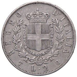 Savoy - Vittorio Emanuele II (1861-1878) 2 Lire 1861 T stemm...