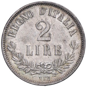 Savoy - Vittorio Emanuele II (1861-1878) 2 Lire 1863 N valor...