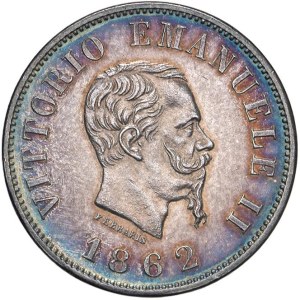 Savoy - Victor Emmanuel II (1861-1878) 50 cents 1862 T...