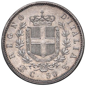 Savoy - Victor Emmanuel II (1861-1878) 50 cents 1862 T...