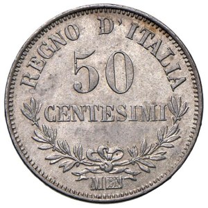 Savoy - Victor Emmanuel II (1861-1878) 50 cents 1867 M...
