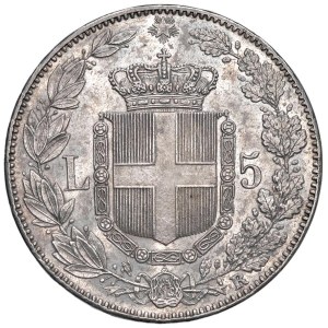 Savoy - Umberto I (1878-1900) 5 Lire 1879 - Nomisma 993 AG -...