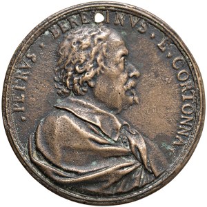 Italian medals - Pietro Berrettini da Cortona, painter and arch...