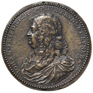 Italian medals - Johann Friedrich Braunschweig Luneburg (166...