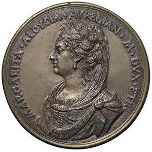 Italian medals - Margaret Louise of Orleans (1645-1721) Meda...