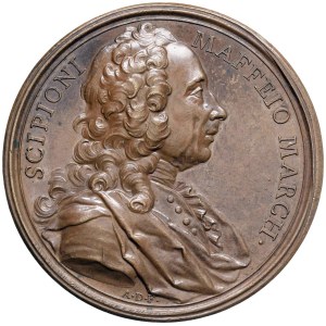 Italian medals - Scipione Maffei (1675-1755) Medal coined...