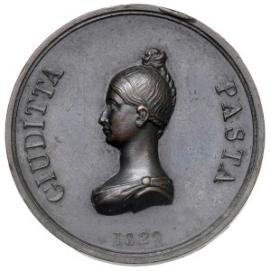 Italian medals - Giuditta Pasta (1797-1865) Medaglia coniata...