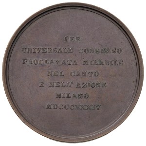 Italian medals - Maria Felicita Malibran (1808-1836) Medagli...