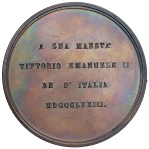 Italian medals - Alessandro Manzoni (1785 -1873) Medaglia 18...