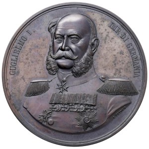 Italian medals - MILAN Wilhelm I of Germany (1871-1888) ...