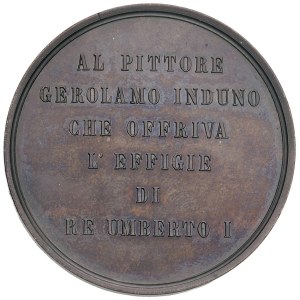 Italian medals - MILAN Medal 1878 Garden Society in...