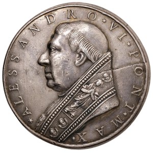 Medale papieskie - Aleksander VI (1492-1503) Medal...
