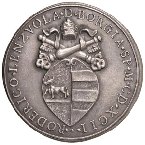 Medale papieskie - Aleksander VI (1492-1503) Medal...