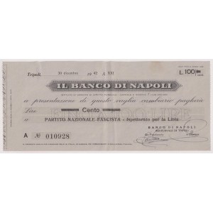 Banknotes - TRIPOLITANIA Tripoli branch Money order changes...