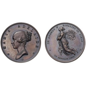 Lots - Medals Characters Lot 2 Medals 1855 Andrea Appi...