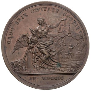 F. C. Collection - CISALPINE REPUBLIC (1797-1802) Medal...